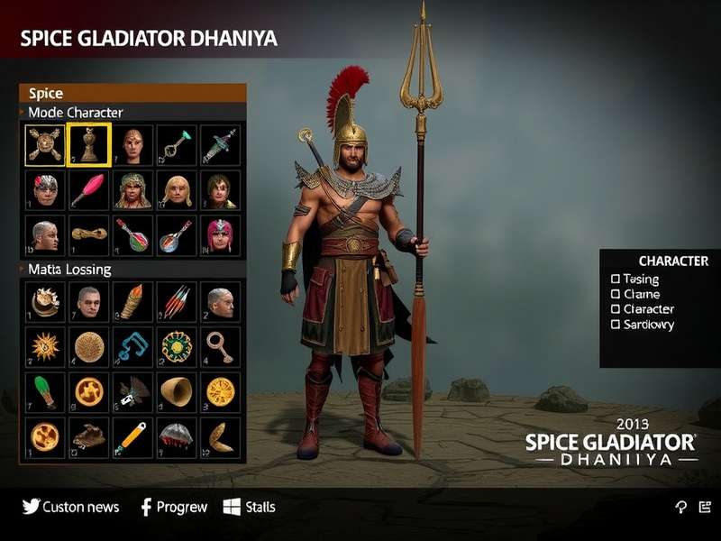 Spice Gladiator Dhaniya Gameplay Screenshot